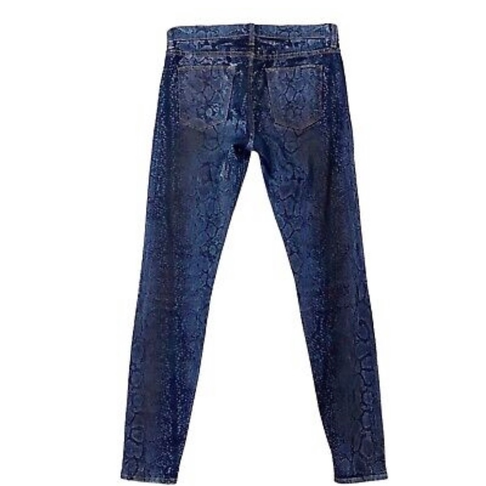 Hudson Jeans Snakeskin Print Denim Size 25 - Picture 2 of 10